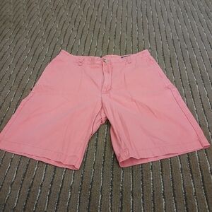 Vineyard Vines Flat Front Casual Pink Club Shorts Men's Size 30